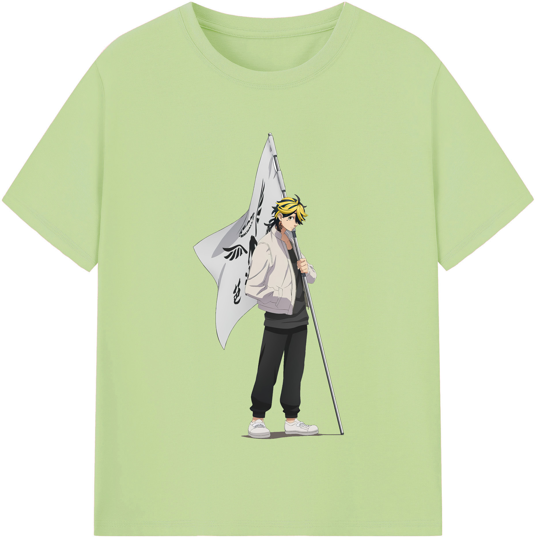 （画像用） 東京リベンジャーズ Tokyo Revengers 綿100％半袖Tシャツ（フロントプリント）